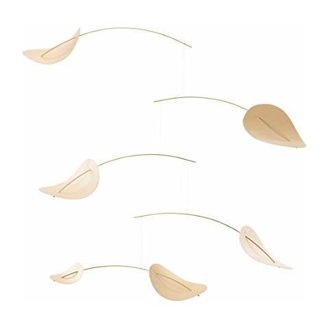 Flensted Mobiles Drifting Clouds Mobile, Brown Cover