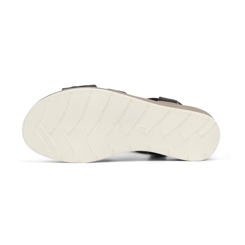 Image of VJH confort Women's Flat Sandals, Comfort Slip-on Elastic Ankle Strap Slingback Light Weight Casual Walking Sandals