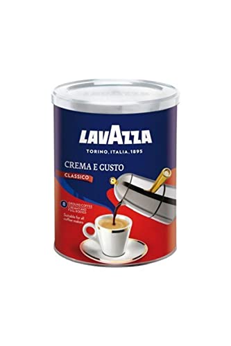 Lavazza Crema E Gusto Ground Coffee Dark Roast 250 G Red