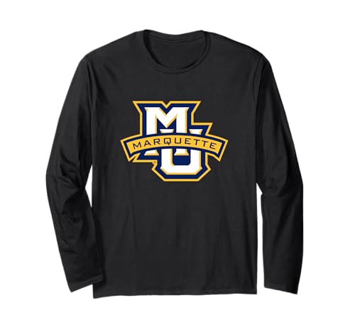 Marquette Golden Eagles Icon Officially Licensed Long Sleeve T-Shirt