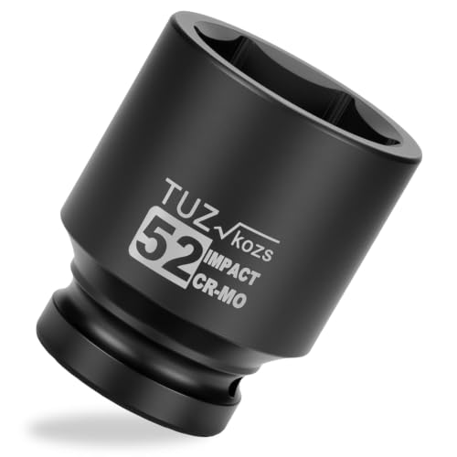 Image of 1 Inch Drive 52mm Standard Metric 6 Point CR-MO Impact Socket