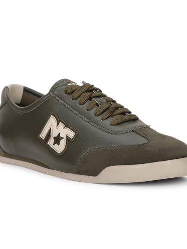 Image of North Star 8515: Kawasaki 2.0 E Maroon Sneakers Sports Lace-Up Casual Shoes for Men