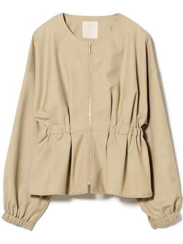[ビーミング ライフストア by ビームス] ブルゾン ウエスト ギャザー ブルゾン レディース BEIGE Sのサムネイル