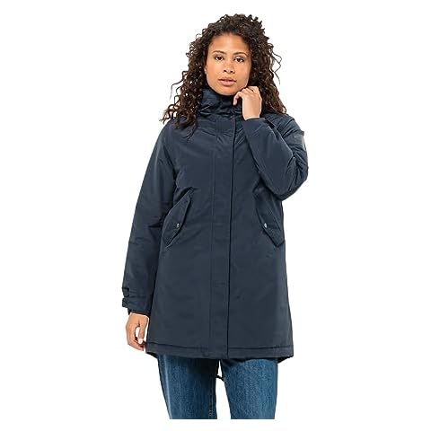 Jack Wolfskin Women's Talforst Parka with Hood Cover