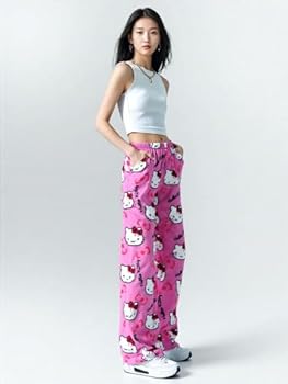 Nya Sanrio Hello Kitty Kuromi Melodi Tecknad Film Byxor Y2k Kvinnors Hem Vu00e4rme Plysch Nattklu00e4der Byxor Kawaiii Flickors Casual Byxor Gu00e5va | SE Nya Sanrio Hello Kitty Kuromi Melodi Tecknad Film Byxor Y2k Kvinnors Hem Vu00e4rme Plysch Nattklu00e4der Byxor Kawaiii Flickors Casual Byxor Gu00e5va | SE