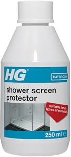 HG Shower Screen Protector, Bathroom Protector Against Scale & Dirt, Prevents Limescale Deposits & Soap Residue - 250ml (476030106)