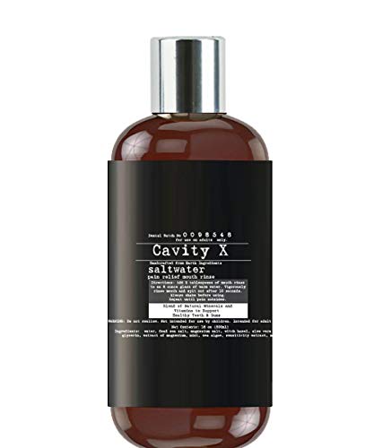 Cavity-X Saltwater Mouthwash