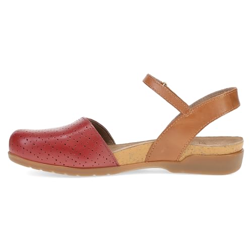 Image of Dansko Rowan Sandal for Women - Memory Foam and Cork Footbed for Comfort and Arch Support - Lightweight Rubber Outsole for Long-Lasting Wear - Versatile Casual to Dressy Footwear
