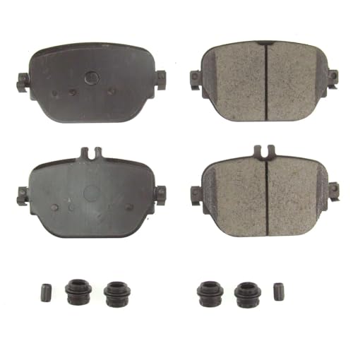 Image of PowerStop Rear Brake Pads for Mercedes-Benz AMG GT 43 2021-23 |AMG GT 53 2019-24 |CLS450 2019-23 |CLS53 AMG 2019-21 |E400 2018 - Z17 Ceramic Brake Pads with Installation Hardware, 17-2047