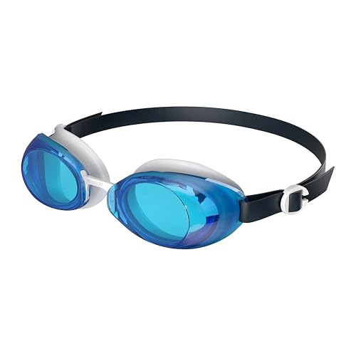 Image of Speedo Unisex Adult Jet 2.0 Anti-Fog UV Protection Swim Goggles | Anti Fog Coated Lens | 100% UV Protection | Adjustable Nose Bridge |Latex Free