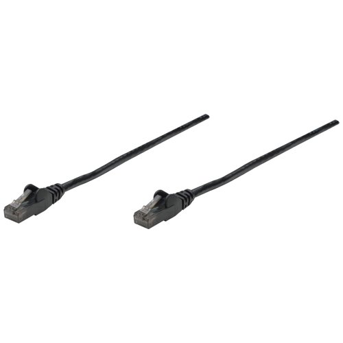 Cable Patch INTELLINET Cat 6 UTP 10ft Negro miniatura 1