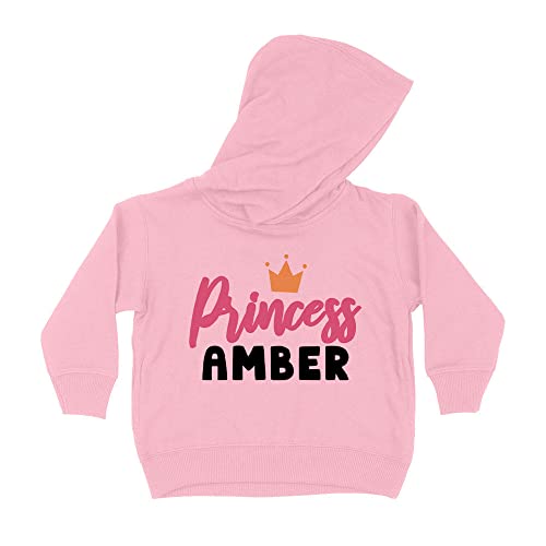 Princess Amber Kids Hoodie Sweatshirt Toddler 5T Light Pink