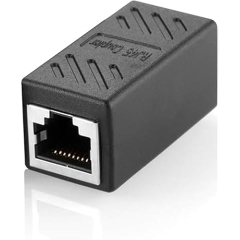 Spetstech RJ45 Ethernet Cable Coupler for Cat6/Cat5 Cover