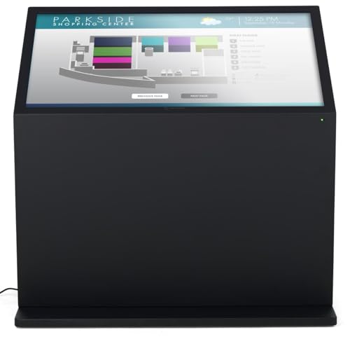 Image of Displays2go 49 inch Interactive Touch Screen Kiosk with Android 11 OS (DK049CLB)