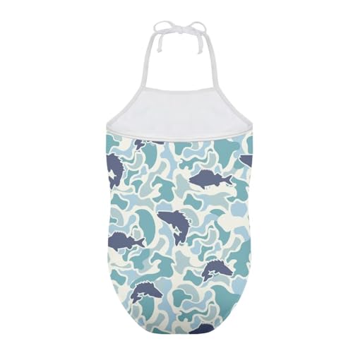 Image of ELEQIN Swimwear Swimsuit One Piece Girls Bathing Suit Animal Pattern 1-10 Years