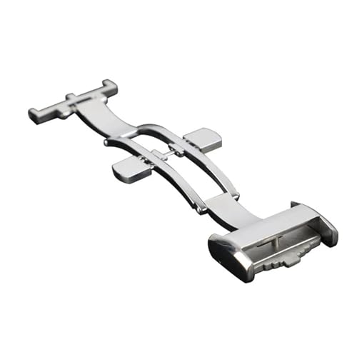 Original Authentic For Stainless Steel Watch Strap Buckle Belt Double Press Butterfly Bands