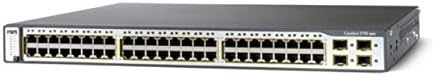 (Certified Refurbished) Cisco WS-C3750-48TS-E Catalyst 48 Ethernet 10/100 Ports, 4 SFP, IP Services, 1 Power Supply