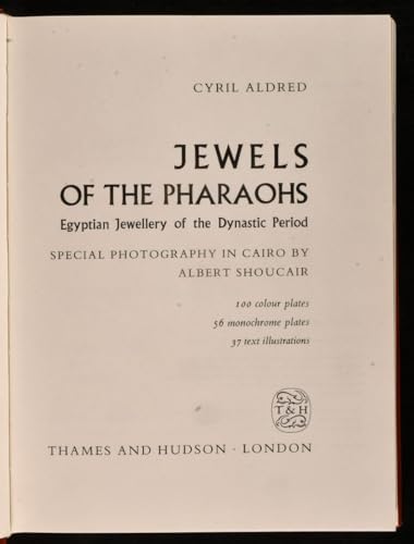 Jewels of the Pharaohs;: Egyptian jewellery of ... 0500231389 Book Cover