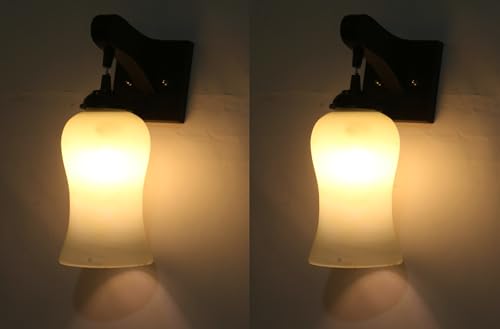 Image of Modern Decorative Designer Wall Light Industries for Living Room, Bedroom, Bedside, and Decorative Lighting Indoor Use, Bulb Not Included (samadan mf, 2)