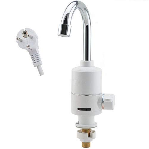 EuroQuality elektrikli musluk musluk lavabo armatürü + soğuk & sıcak şalter & anında elektrikli ısıtıcı & sıcak su ısıtıcı