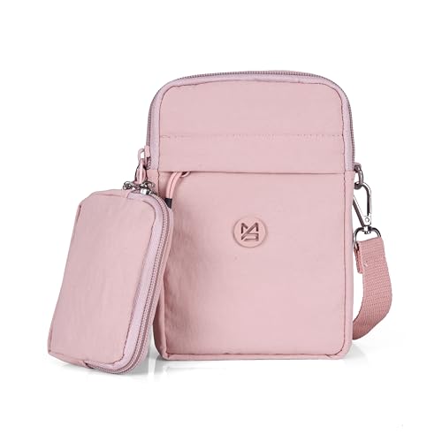 Image of BAG IN Small Crossbody Bag for Women with Detachable Pouch - Multi-Color Travel Shoulder Bag, Light weight Phone Purse with Adjustable Strap
