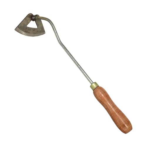 Image of Anandi Green's Metal Agriculture Garden Spectacular Heavy Duty Plastic Handle Gardening Tools Set for Gardening (Hello Hoe)