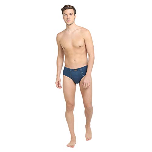 Image of Dixcy Scott Originals Men 100% Combed Cotton Sweat Absorbent Waistband Brief (Pack of 3)