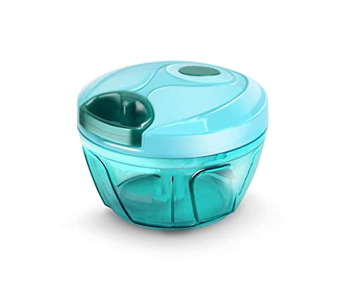 Kitchenwell Plastic 450 ml Compact Vegetable Chopper with 3 Blades, Green (B0B4H2WSJM) Amazon Price History, Amazon Price Tracker