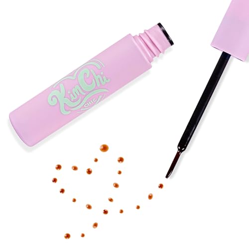 KimChiChic Beauty Candy Girl Fake Freckle Pen, Natural-Looking and Fast-Drying Faux Freckles Face Makeup, Afternoon In The Flower Field Red-Brown Shade, 0.10 fl oz