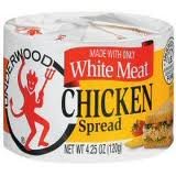 UNDERWOOD WHITE MEAT CHICKEN SPREAD 4.25 OZ (PACK OF 2) PASTA DE POLLO UNDERWOOD (2 UNIDADES)