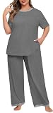 Lastshe Short Sleeve Sleepwear