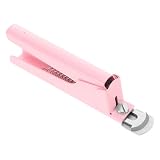 GAROZATION Tragbare Nagelschere aus Edelstahl für Maniküre und Pediküre Vielseitig Einsetzbar für Zuhause und Professionelle Nagelstudios Rosa Design