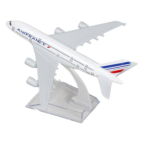 Image of France Airlines, diecast, Metal Aeroplane Scale Model Officel only for Display, Size -16 cm-A380 (France)