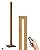 EDISHINE Wood LED Corner Floor Lamp, Modern Dimmable Light with Remote, Minimalist Standing Floor Lamps for Living Room, Bedroom, Office, 7 Color Temperature 2700~6000K, 48.43"