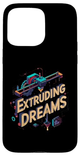 Extruding Dreams 3D Printer Maker Hobbyist スマホケース iPhone 15 Pro Max 用