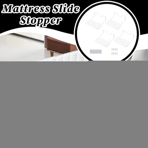 Coussinets antidérapants pour matelas haut de gamme, pack de 4 fixations durables de sommier - 3