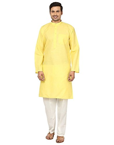 Pijama kurta de lino y algodón confección premium hombre Royal 54
