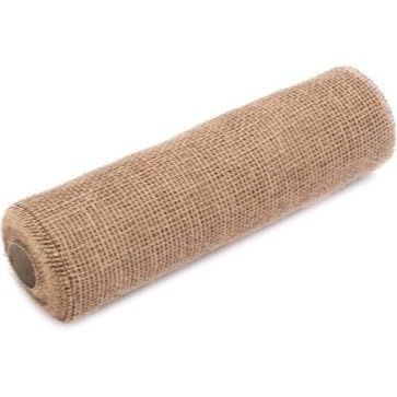 Ruban de jute décoratif de 180g/m² de qualité supérieure pour fête
