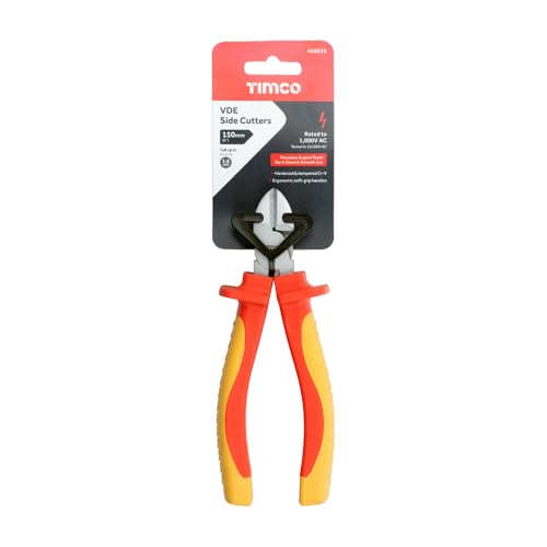 VDE Side Cutters, Red - Image 2