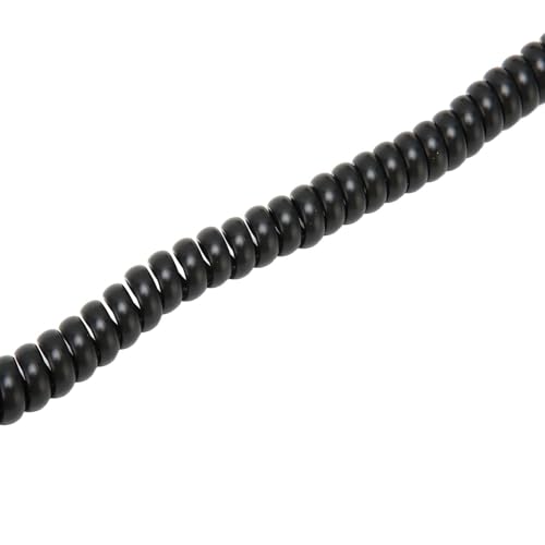 Mobiltelefon-Telefonhörer, Retro-Telefonhörer, Integrierter Telefonhörer und Mikrofondesign mit Hervorragender Klangqualität, Geeignet für Alle Smartphones und Computer (Black)