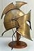 Medieval cotton Handmade Spartan Helmet Antique Medieval Greek Helmet | Large Wearable Spartan Trooper Helmet | Collectible Replica Greek Spartan Helmet for Costume & Display