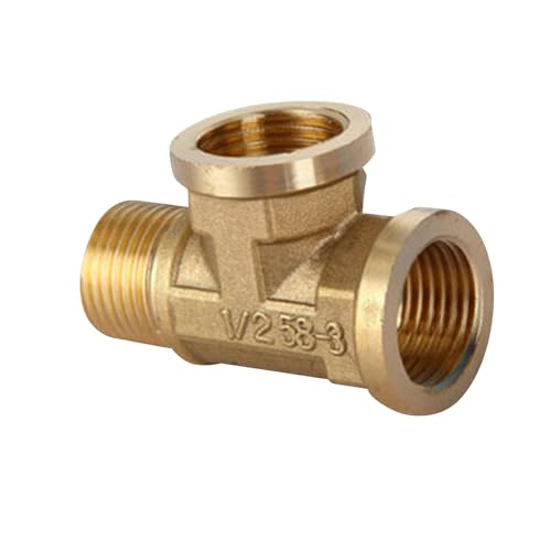 ＡＷＨＡＯ Conector de Tubería en T, Conector de Tubería de Agua, Repuesto para El Hogar, Instalación de Tuberías de 3 Vías, Instalación de Tuberías para Fregade, Style D