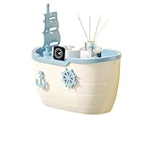 Photo Gallery valink scatola per fazzoletti da appendere alla parete a forma di vela, decorazione da tavola nautica, ornamenti color crema Photo Gallery valink scatola per fazzoletti da appendere alla parete a forma di vela, decorazione da tavola nautica, ornamenti color crema