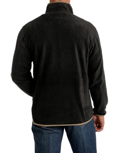 Cinch Western Sweatshirt Mens Printed 1/2 Snap 3XL Charcoal MWK19120012