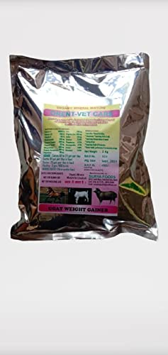 Orent Vet Care Organic Mineral Mixture 2kg Goat Weight Gainer for Goat Sheep and All Farm Animals