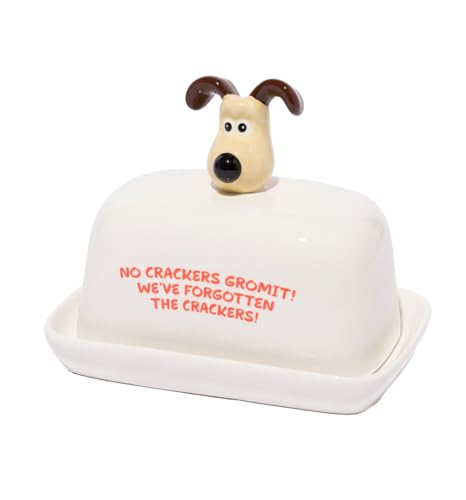 Half Moon Bay Wallace and Gromit Butter Dish