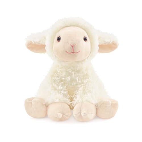 Image of Ditucu Lamb Stuffed Animal 8 inch Cute Realistic Sheep Plush Toys Ultra Soft Plushies Gifts for Kids