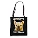 Funny French Bulldog Dog Meme Design Smart Fella Fart Smella Tote Bag