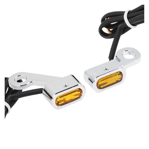 Clignotants LED pour motos avec feux de course ambre haute visibilité pour Sportster 1200