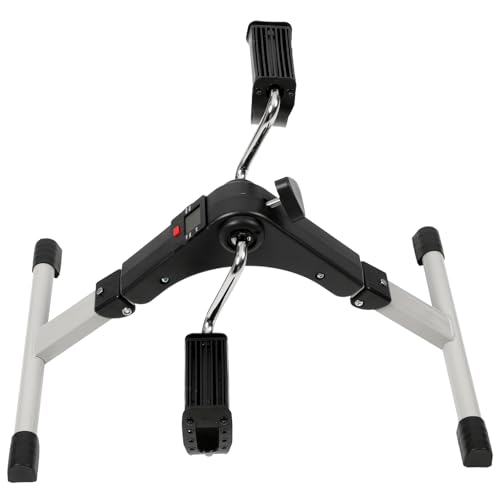 COLLBATH Bicicleta Estática Multifuncional para Rehabilitación y Fitness, Mini Pedales Ajustables de Plástico para Ejercicios en Casa y Oficina, Portátil para Brazos y Piernas